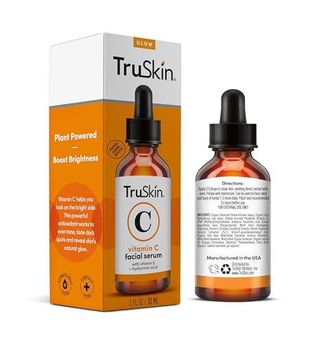 TruSkin Vitamin C Face Serum – Anti Aging Facial Serum with Vitamin C, Hyaluronic Acid