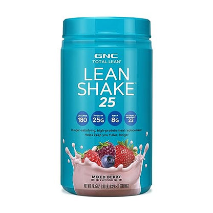 GNC Total Lean | Lean Shake 25 Protein Powder | High-Protein Meal Replacement Shake 