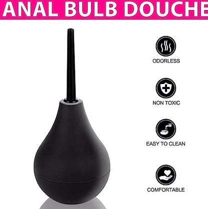 Bodundirect Medical Materials Anal Douche Enema Bulb Vaginal Douche Enemas Cleaner for Women’s