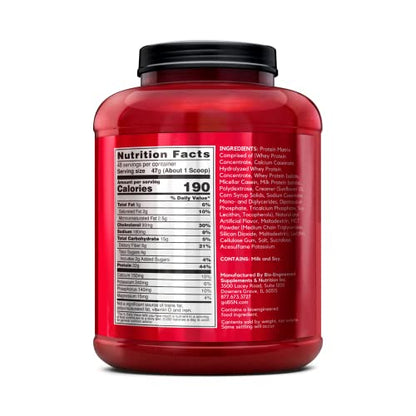 BSN SYNTHA-6 Whey Protein Powder with Micellar Casein, Milk Protein Isolate Powder