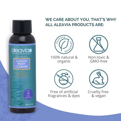 Aleavia - Travel Lavender Body Cleanse - 2 oz.