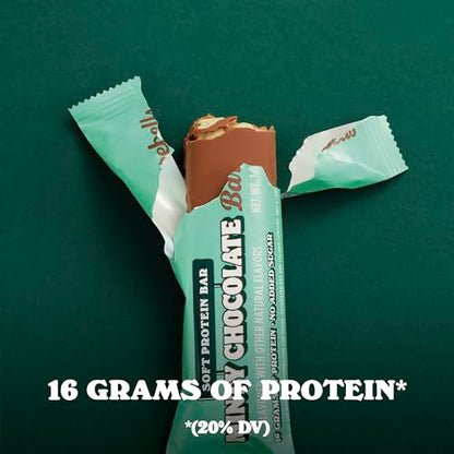 Barebells Soft Protein Bars Minty Chocolate - 12 Count, 1.9oz Bars - Protein Snacks