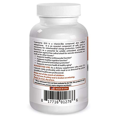 Best Naturals COQ10 100 mg 120 Capsules