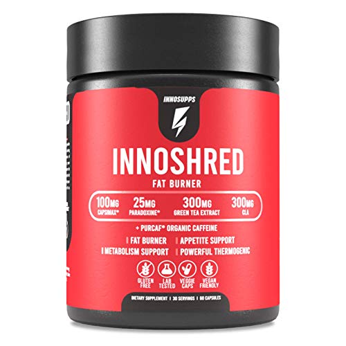 Inno Shred - Day Time Fat Burner | 100mg Capsimax, Grains of Paradise, Organic Caffeine