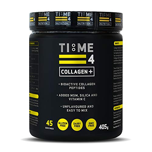 Time 4 Collagen + 45 Servings – Pure Hydrolysed Collagen Powder for Women & Men