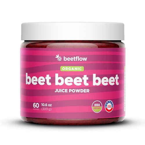 Beet Beet Beet - Organic Beet Juice Powder Healthy Blood Pressure, Cholesterol