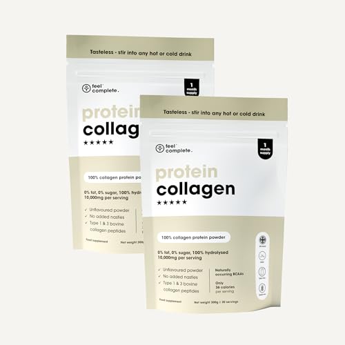 Feel Complete - High Protein Collagen - Premium Type 1 & 3 Hydrolysed Bovine Collagen