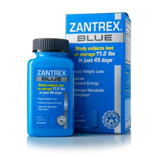 Zantrex Blue - Weight Loss Supplement Pills - Weight Loss Pills - Weightloss Pills - Dietary Supplements 