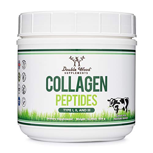 Collagen Peptides Powder - Hydrolyzed Collagen, Keto Safe - 16.08oz - Multi Type 1, 2