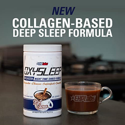 EHPlabs OxySleep Collagen Peptides Powder Night Time Shred