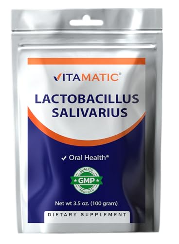 Vitamatic Lactobacillus Salivarius Probiotic Powder - Digestive Support - 100 Gram 