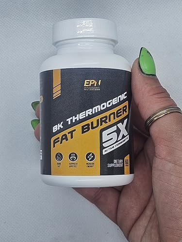 8K Thermogenic Fat Burner 5X | #1 New Weight Loss Supplement to Reduce Fat, Suppress Appetite