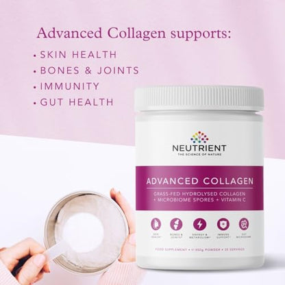 Neutrient™ Advanced Collagen Powder Supplement, Hydrolyzed Collagen Peptides