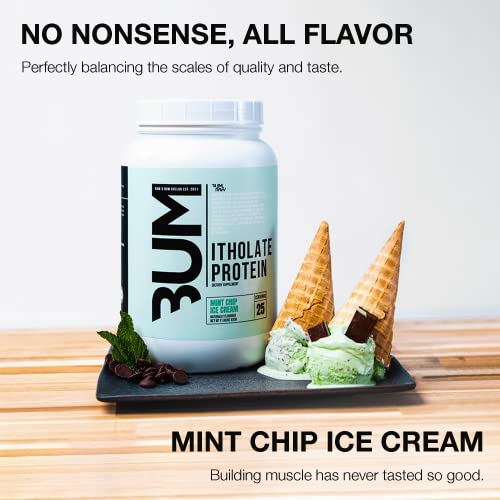 RAW Whey Isolate Protein Powder, Mint Chip Ice Cream (CBUM Itholate Protein)