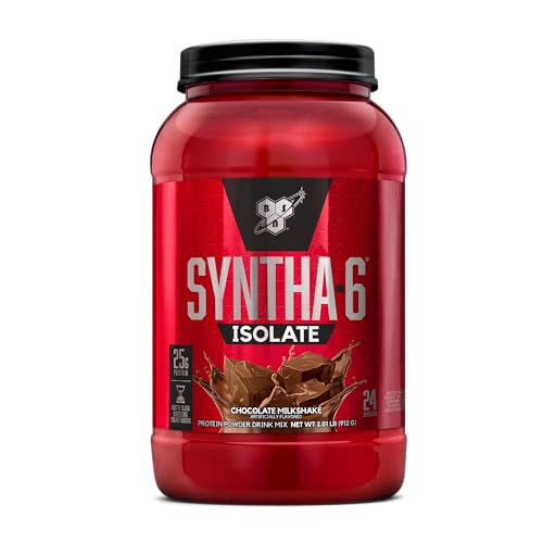 BSN SYNTHA-6 Isolate Protein Powder, Chocolate Protein Powder with Whey Protein 