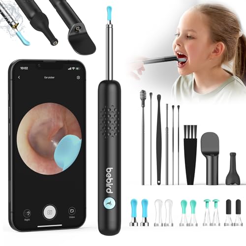 BEBIRD Ear Wax Removal Tool - R1 Upgraded Ear Cleaner with 1080P Camera, Smart 