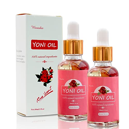 2 Packs Yoni Oil for Women, All Natural Feminine Oil Intimate Deodorant for Women, Ph Balanced