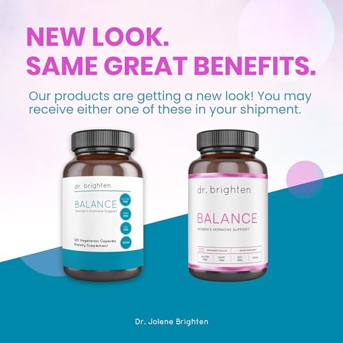 Dr. Brighten Balance - Hormone Balance for Women with Chasteberry and DIM - Targets