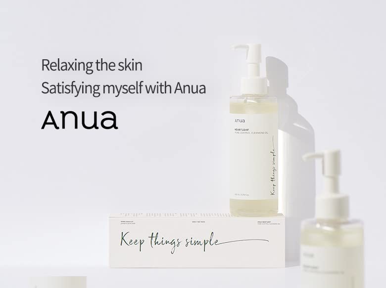 ANUA Heartleaf Pore Control Cleansing Oil, Oil Cleanser for Face, Makeup Blackhead