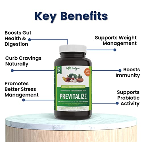 Previtalize | The Perfect Natural Prebiotic Complement to Provitalize - Formulated