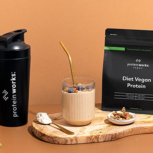 Protein Works - Diet Vegan Protein Powder | Low Calorie Plant Based Protein