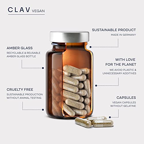 CLAV Meno Balance - Menopause Support - with Wild yam Root, Red Clover, Siberian Rhubarb
