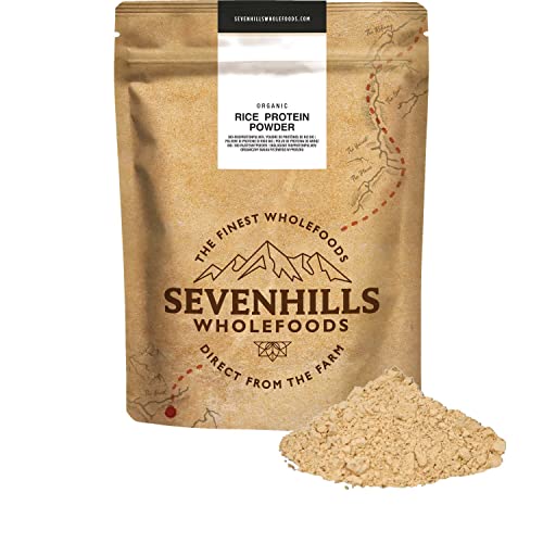 Sevenhills Wholefoods Organic Rice Protein Powder, Vegan, 2kg