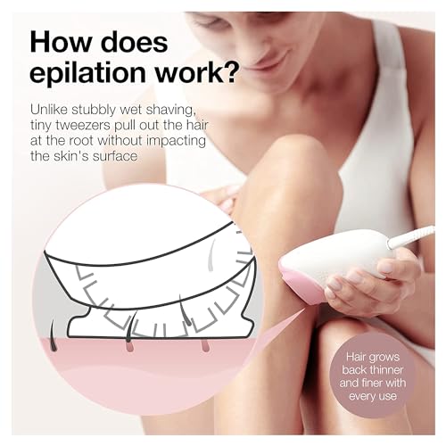 Braun Epilator Silk-epil 3 3-270, Hair Removal Device, Epilator for Women, Shaver & Trimmer