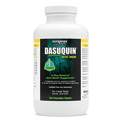 Nutramax Laboratories Dasuquin with MSM Joint Health Supplement for Large Dogs 