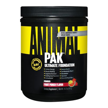 Animal Pak - Vitamin Powder with Zinc, Magnesium, Amino Acids and More - Digestive 