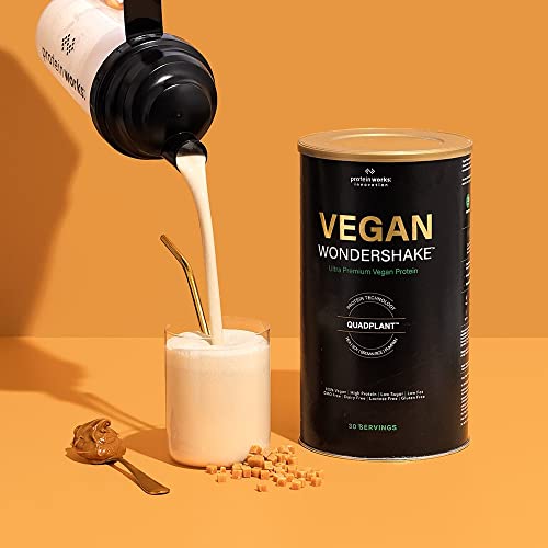 Protein Works - Vegan Wondershake, Vegan Protein Shake, Multi Award Winning Vegan Protein Powder