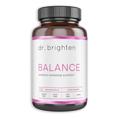 Dr. Brighten Balance - Hormone Balance for Women with Chasteberry and DIM - Targets 