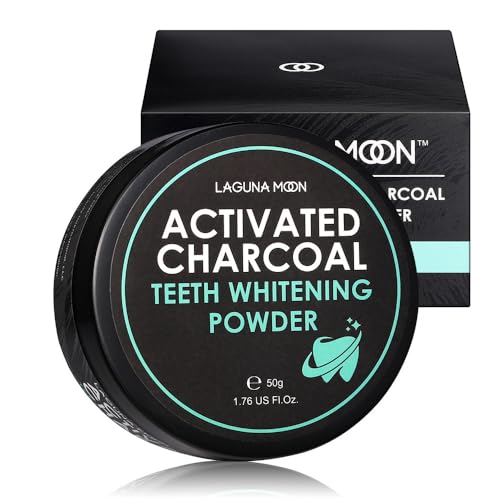 Activated Charcoal Teeth Whitening Powder - 50g Natural Coconut Charcoal, Effective 