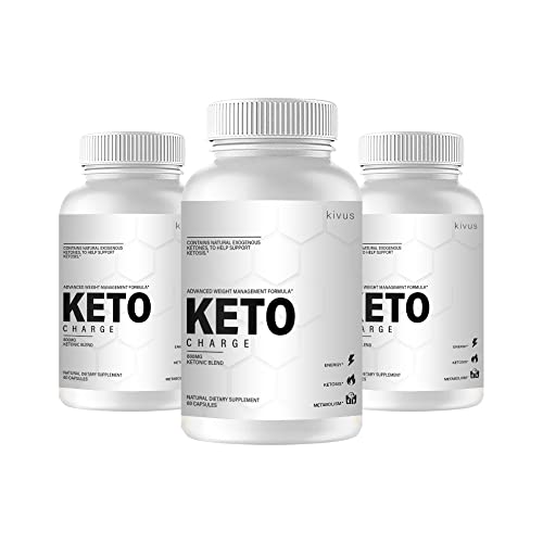 Keto Charge - Keto Charge Advanced Weight Management Formula (3 Pack, 180 Capsules)