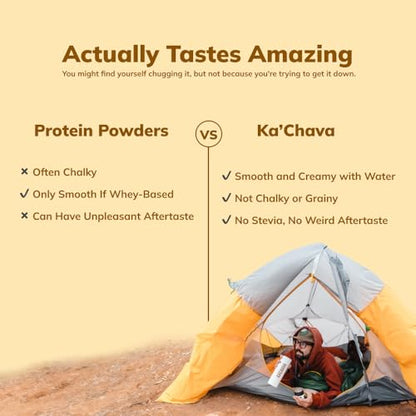 Ka’Chava All-In-One Nutrition Shake Blend, Chai, 85+ Superfoods, Nutrients & Plant-Based