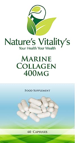 NATURE'S VITALITY'S Marine Collagen Capsules 400mg 60 Capsules 2