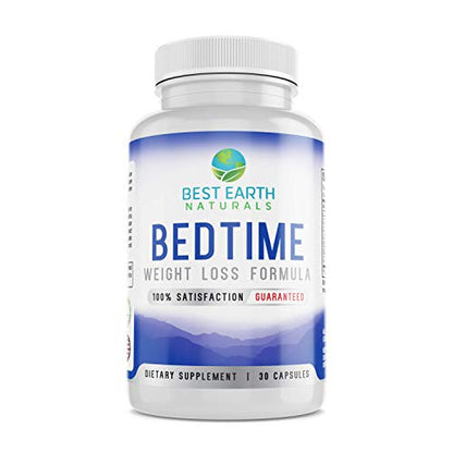 Best Earth Naturals Bedtime Weight Loss Supplement - Helps Boost Metabolism