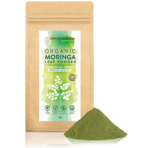 1KG Moringa Superleaf Powder Oleifera 100% Organic Raw Premium Quality Non-GMO 