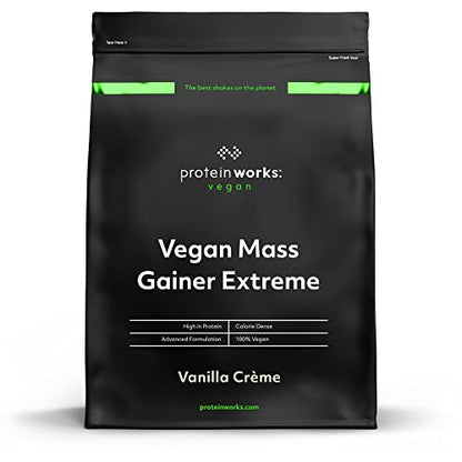 Protein Works - Vegan Mass Gainer Extreme | High Calorie Protein Powder | Weight Gainer