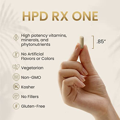 HPD Rx ONE Immunity Boost Multivitamin HPV Supplements for Women and Men