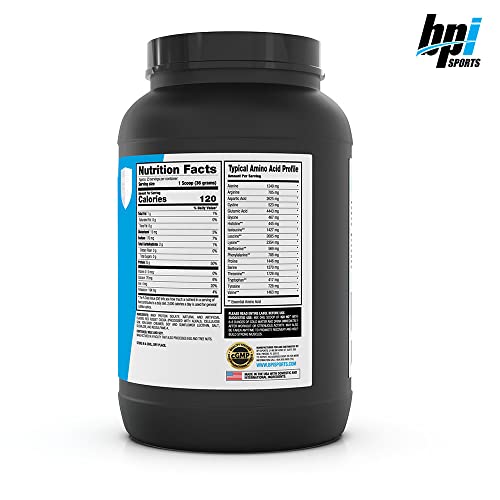 BPI Sports Iso Hd – 100% Whey Protein isolates – Muscle Growth, Recovery, Weight Loss,