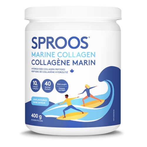 SPROOS - Marine Collagen - Beverage Powder - Hydrolised Collagen Peptides 