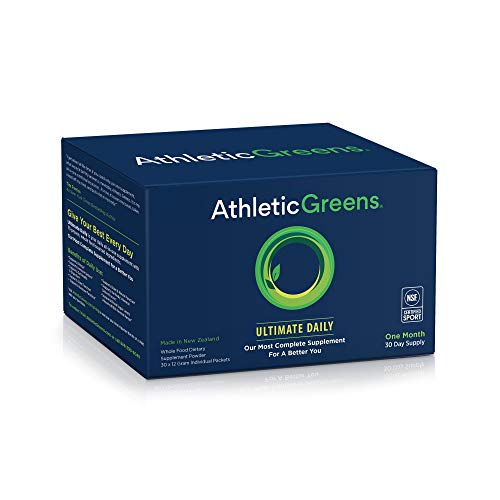 Athletic Greens Ultimate Daily, Whole Food Sourced All in One Greens Supplement