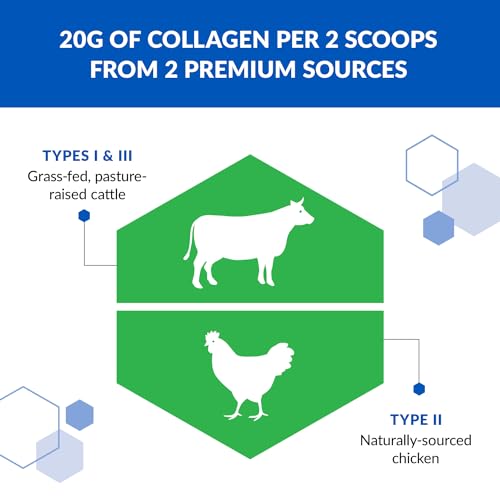 BioTrust Tri Collagen Powder - 3-in-1 Hydrolyzed Collagen Peptides Powder