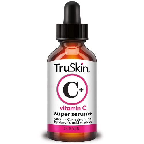 TruSkin Super Vitamin C Face Serum with Niacinamide, Retinol, Hyaluronic & Salicylic Acid