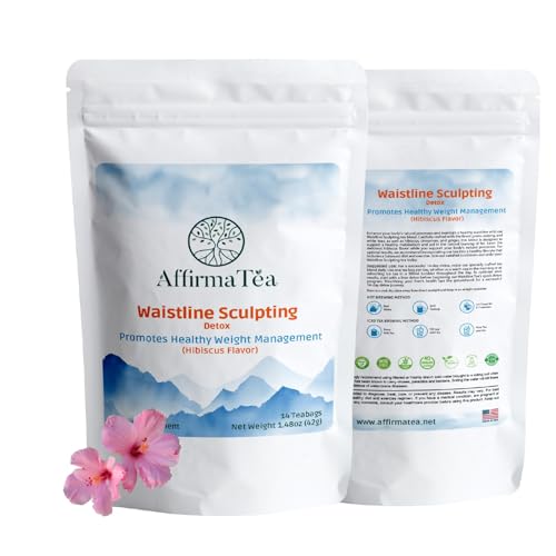 AffirmaTea Waistline Sculpting Detox | for Optimal Weight Loss & Fat Metabolism Balance