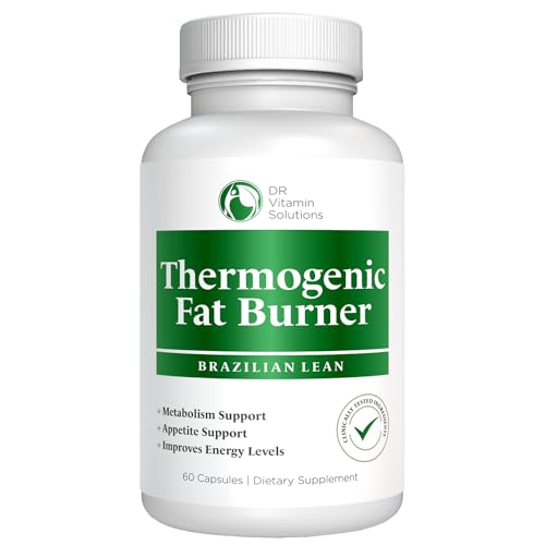 Dr Vitamin Thermogenic Fat Burner Brazilian Lean, Weight Loss Vitamins, Waist Trimmer 