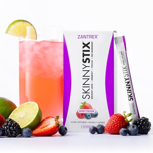 Zantrex SkinnyStix Energy Powder – Increase Energy, Heighten Focus, Boost Mood