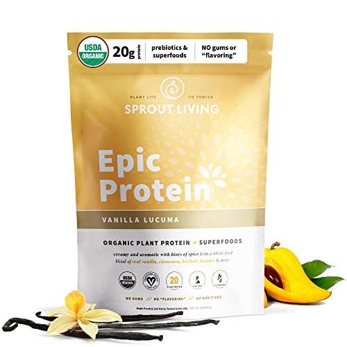 Sprout Living Epic Protein Vanilla Lucuma, 454 g Success