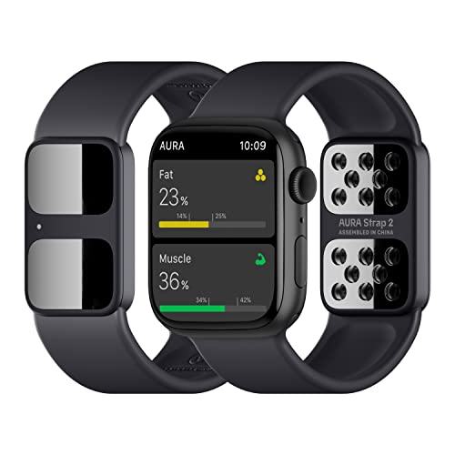 AURA Strap 2 Compatible w Apple Watch – for Body Fat, BMI & Weight Loss - Body Composion